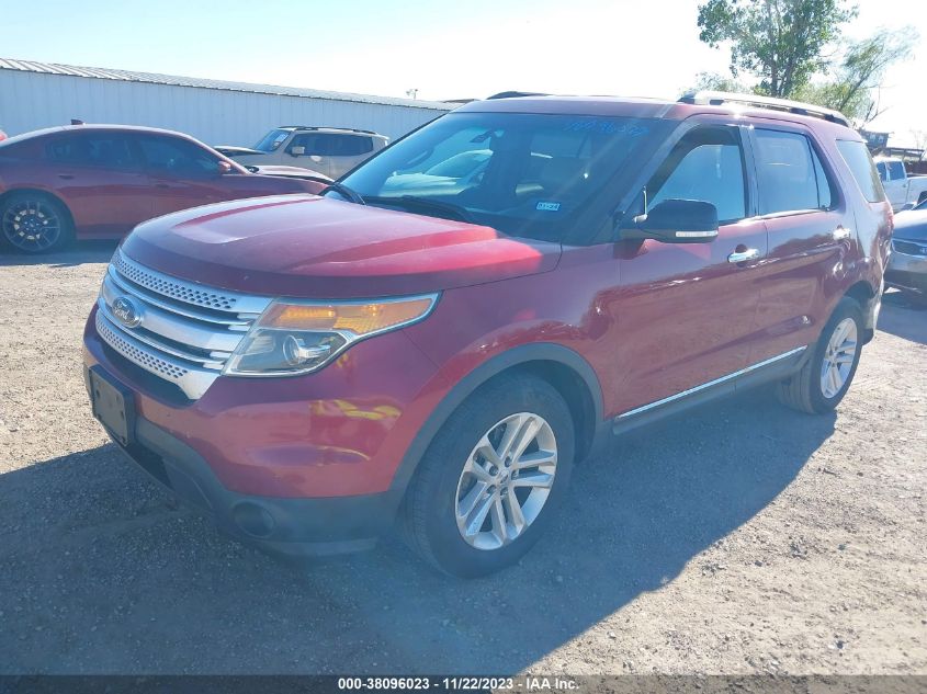 2013 FORD EXPLORER XLT - 1FM5K7D80DGC26377