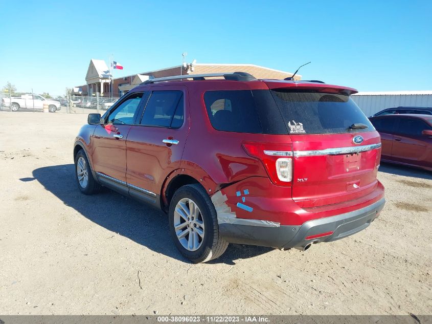 2013 FORD EXPLORER XLT - 1FM5K7D80DGC26377