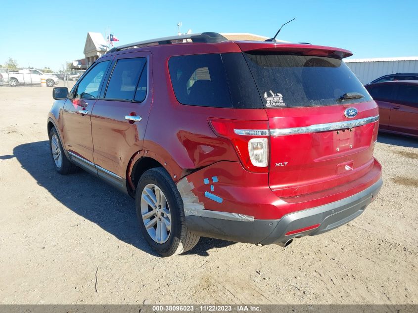 2013 FORD EXPLORER XLT - 1FM5K7D80DGC26377