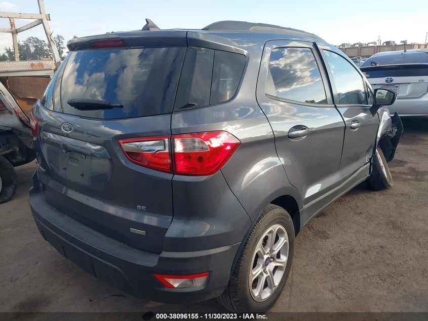 VIN MAJ3S2GE0KC304490 2019 FORD ECOSPORT SE