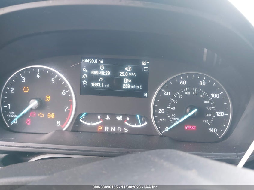 VIN MAJ3S2GE0KC304490 2019 FORD ECOSPORT SE