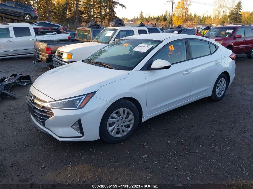 2019 HYUNDAI ELANTRA SE - 5NPD74LF8KH446357