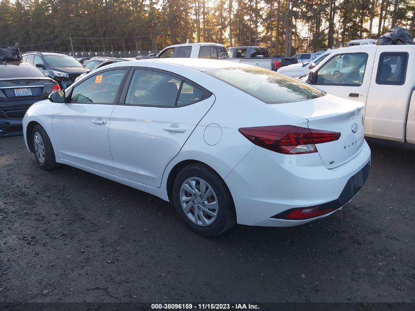 2019 HYUNDAI ELANTRA SE - 5NPD74LF8KH446357