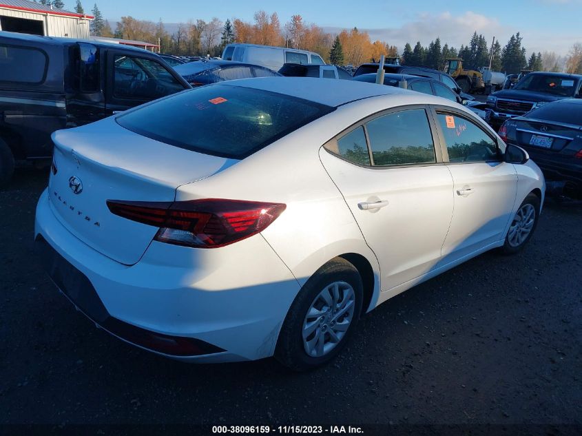 2019 HYUNDAI ELANTRA SE - 5NPD74LF8KH446357