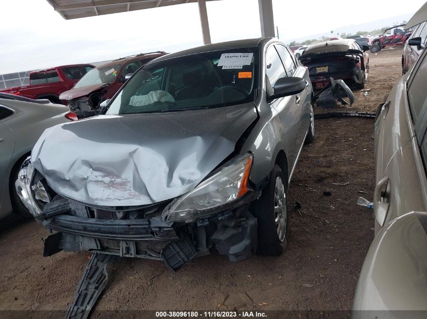 2014 NISSAN SENTRA S/SV/SR/SL - 3N1AB7AP3EY340374