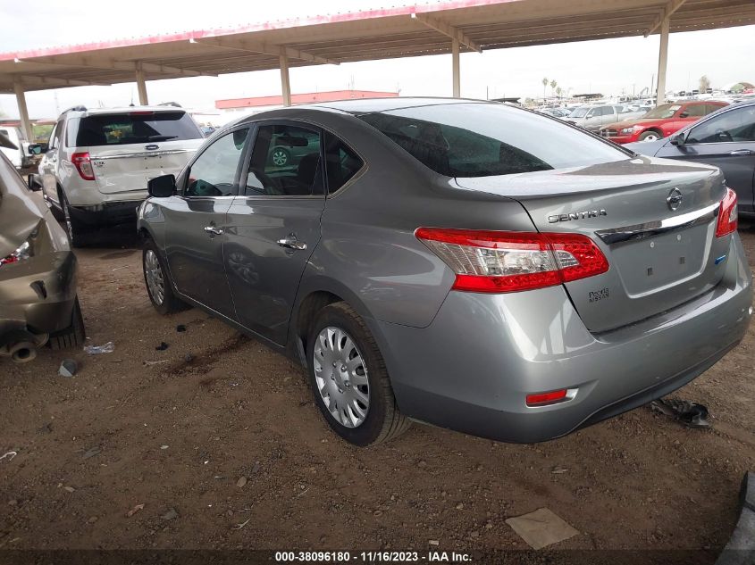 2014 NISSAN SENTRA S/SV/SR/SL - 3N1AB7AP3EY340374