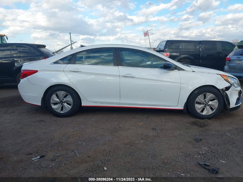 2014 HYUNDAI SONATA GLS - 5NPEB4AC3EH825380