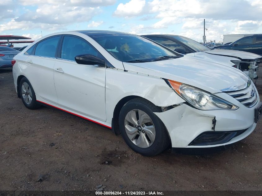 2014 HYUNDAI SONATA GLS - 5NPEB4AC3EH825380