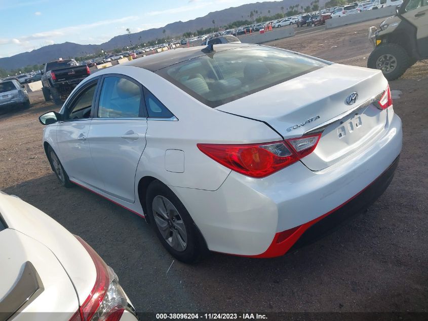 2014 HYUNDAI SONATA GLS - 5NPEB4AC3EH825380