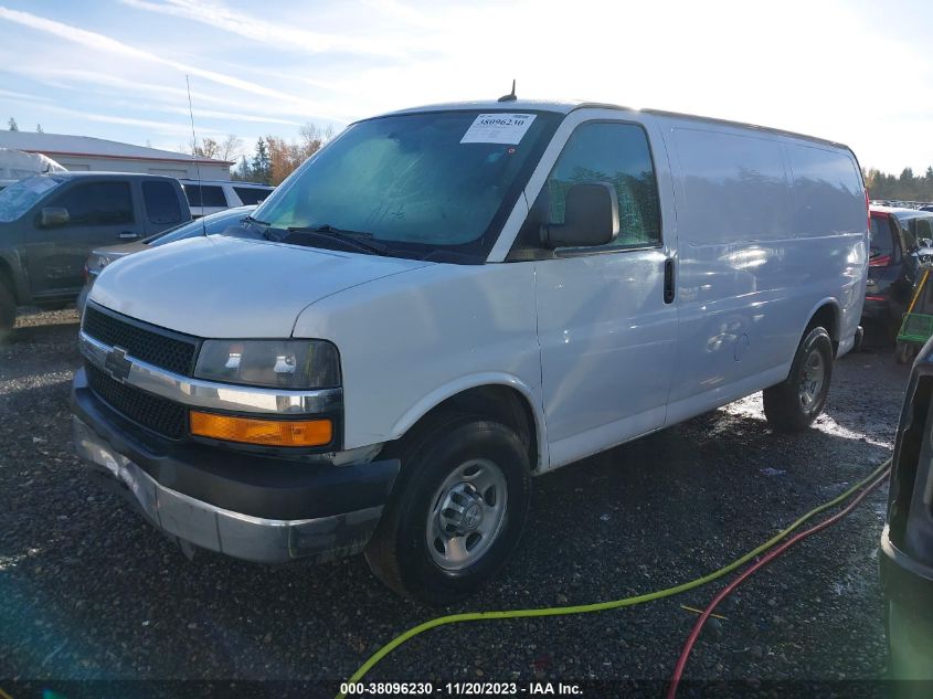2014 CHEVROLET EXPRESS 3500 WORK VAN 1GCZGTCG0E1186315