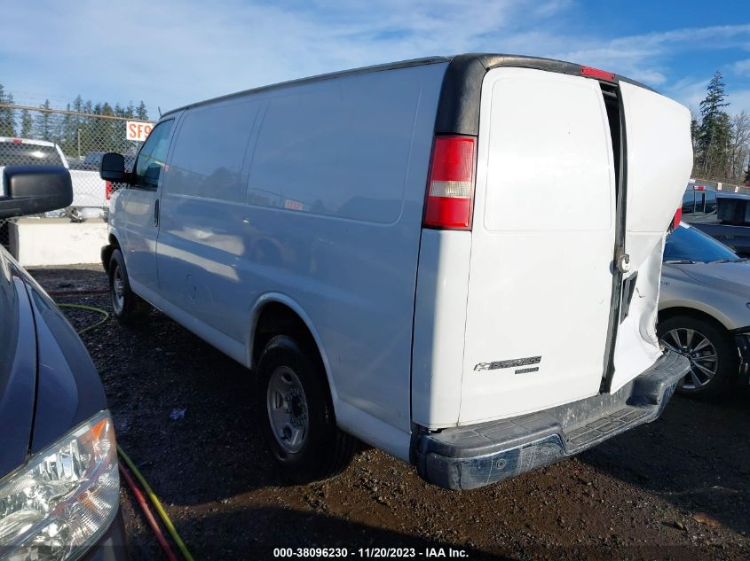 2014 CHEVROLET EXPRESS 3500 WORK VAN 1GCZGTCG0E1186315