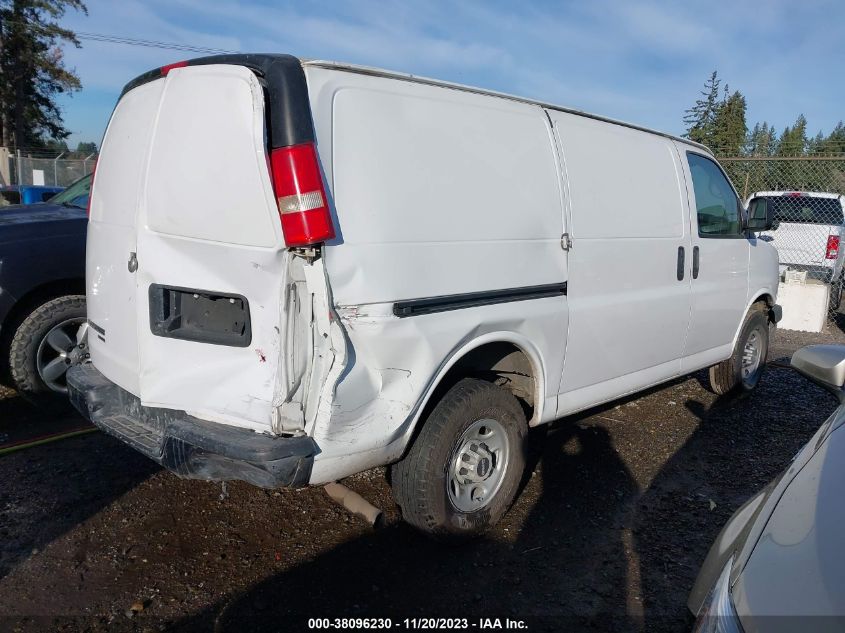 2014 CHEVROLET EXPRESS 3500 WORK VAN 1GCZGTCG0E1186315
