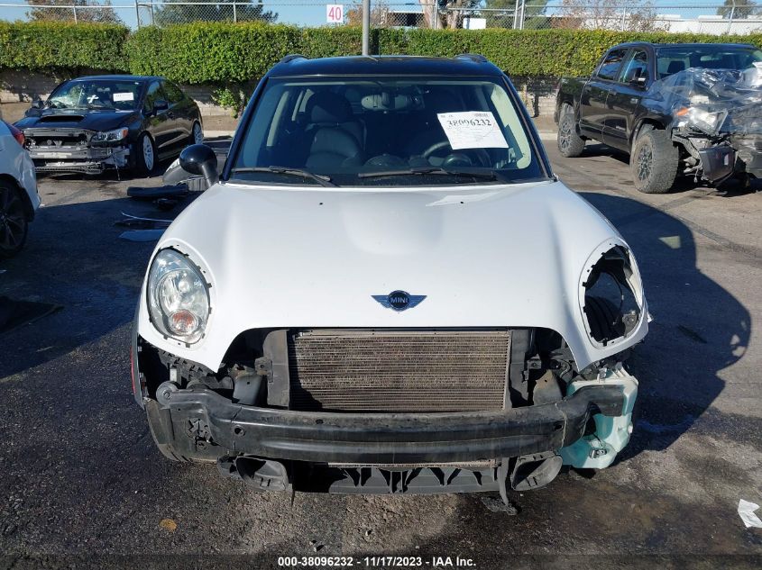 2013 MINI COUNTRYMAN COOPER S WMWZC5C56DWP33852