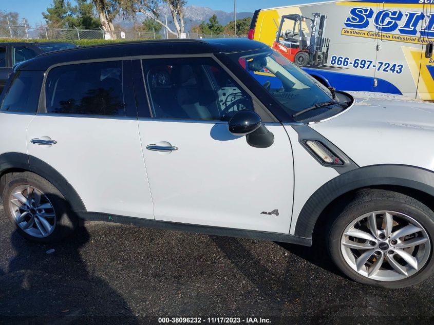 2013 MINI COUNTRYMAN COOPER S WMWZC5C56DWP33852