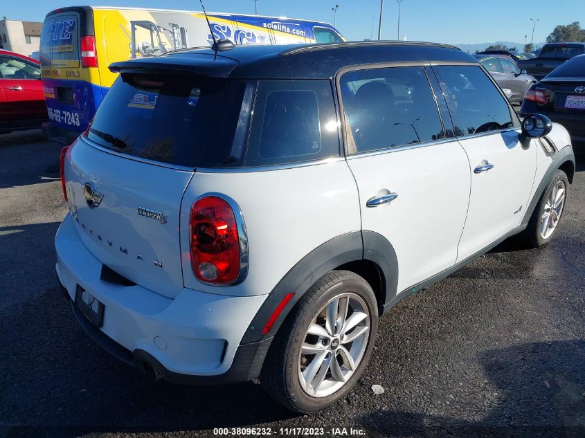 2013 MINI COUNTRYMAN COOPER S WMWZC5C56DWP33852