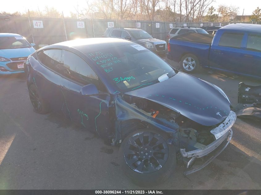 7SAYGDEE3PF694031 TESLA MODEL Y AWD 2023