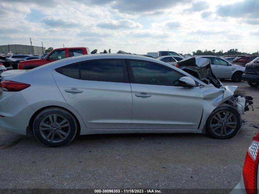 2018 HYUNDAI ELANTRA SEL/VALUE/LIMITED - 5NPD84LF7JH368150