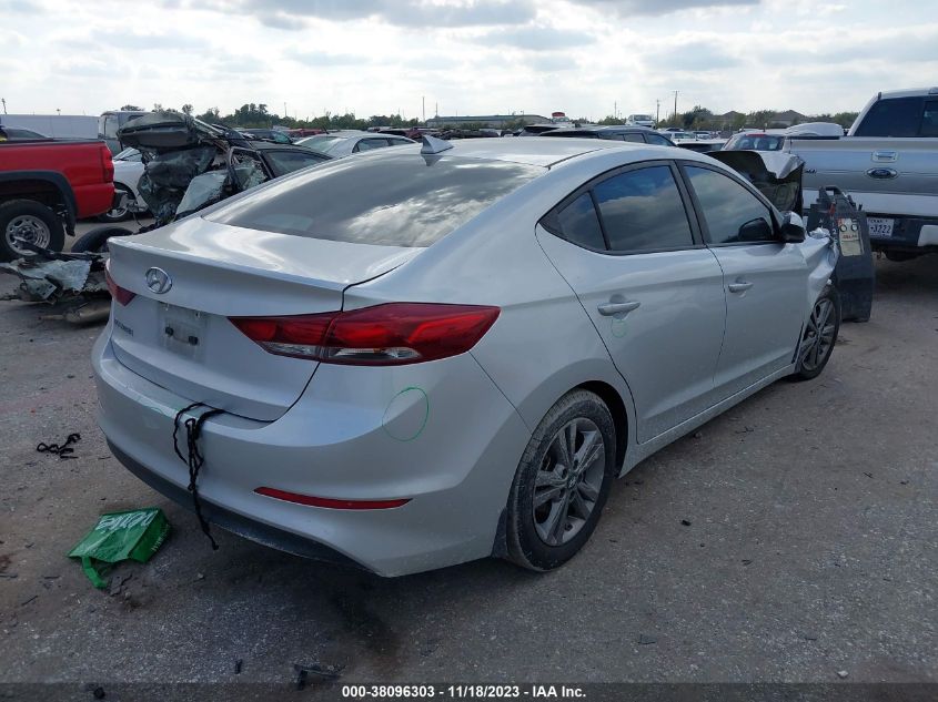 2018 HYUNDAI ELANTRA SEL/VALUE/LIMITED - 5NPD84LF7JH368150