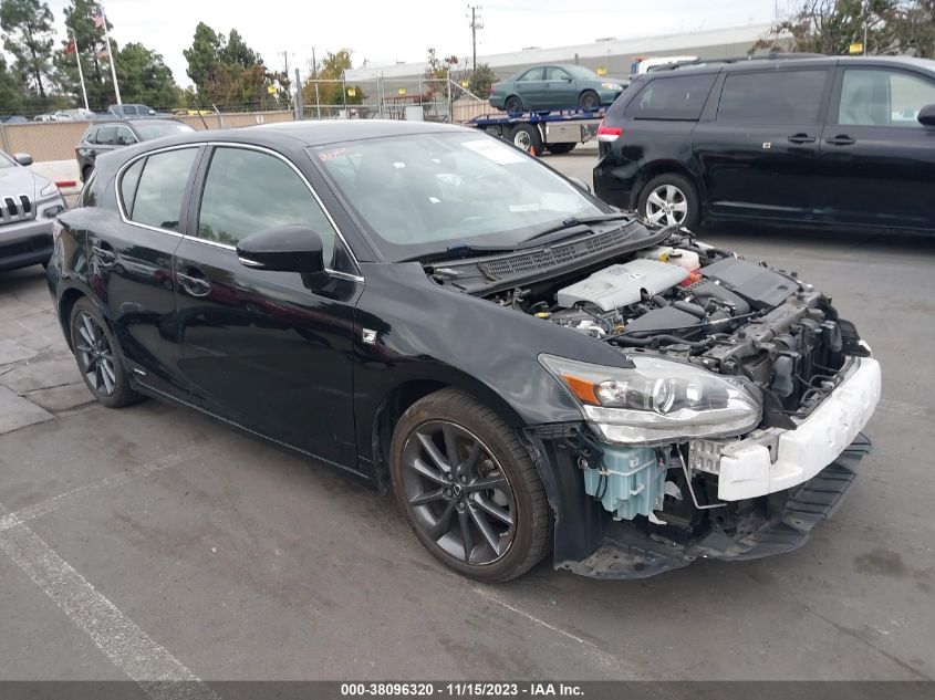 2013 LEXUS CT 200H HYBRID - JTHKD5BH1D2133758