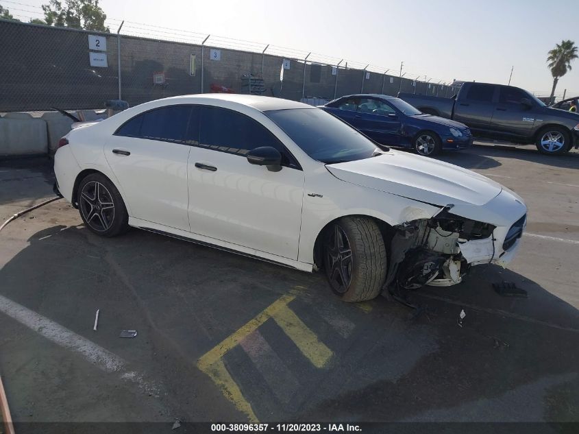 2022 MERCEDES-BENZ AMG CLA 35 - W1K5J5BB8NN315465