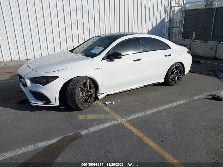 2022 MERCEDES-BENZ AMG CLA 35 - W1K5J5BB8NN315465