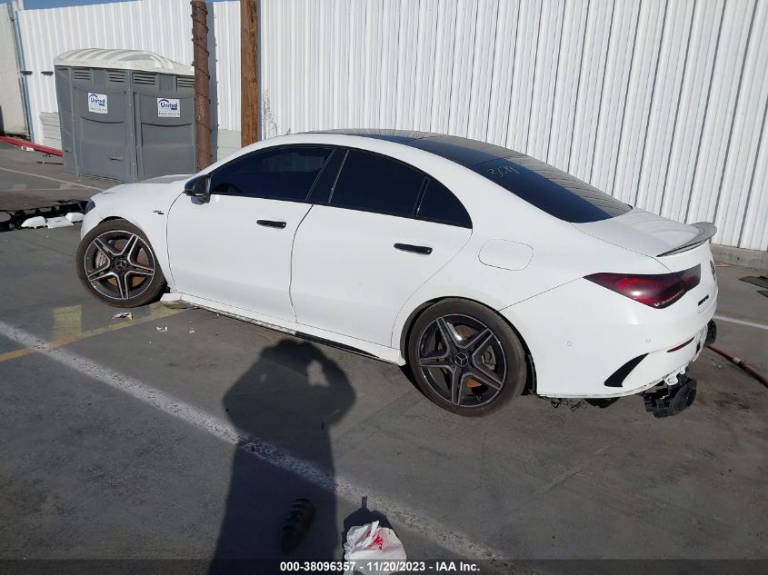 2022 MERCEDES-BENZ AMG CLA 35 - W1K5J5BB8NN315465