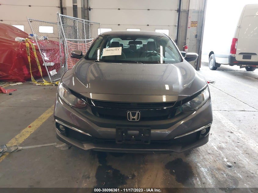 VIN 19XFC1F36ME203626 2021 HONDA CIVIC EX
