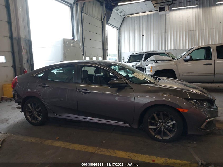 VIN 19XFC1F36ME203626 2021 HONDA CIVIC EX