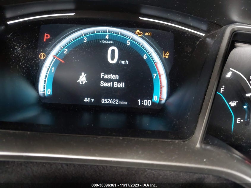 VIN 19XFC1F36ME203626 2021 HONDA CIVIC EX