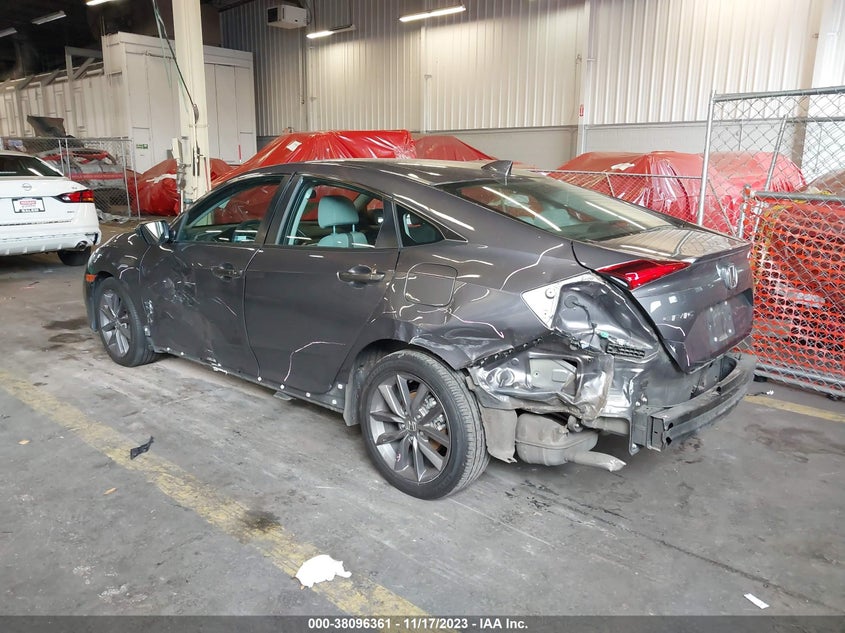 VIN 19XFC1F36ME203626 2021 HONDA CIVIC EX