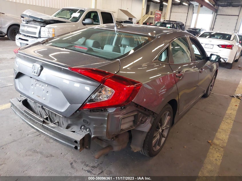 VIN 19XFC1F36ME203626 2021 HONDA CIVIC EX