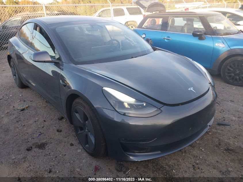 5YJ3E1EB8MF923848 TESLA MODEL 3 LONG RANGE DUAL MOTOR 2021