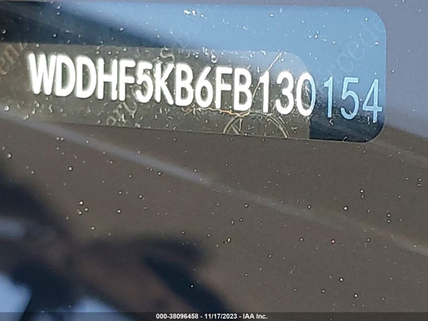 2015 MERCEDES-BENZ E 350 - WDDHF5KB6FB130154