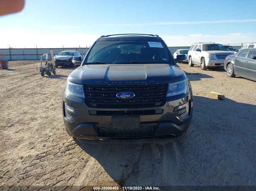 VIN 1FM5K8GT3HGD63843 2017 FORD EXPLORER SPORT