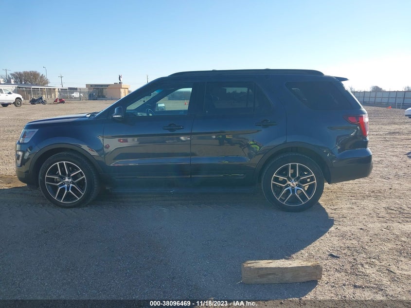 VIN 1FM5K8GT3HGD63843 2017 FORD EXPLORER SPORT