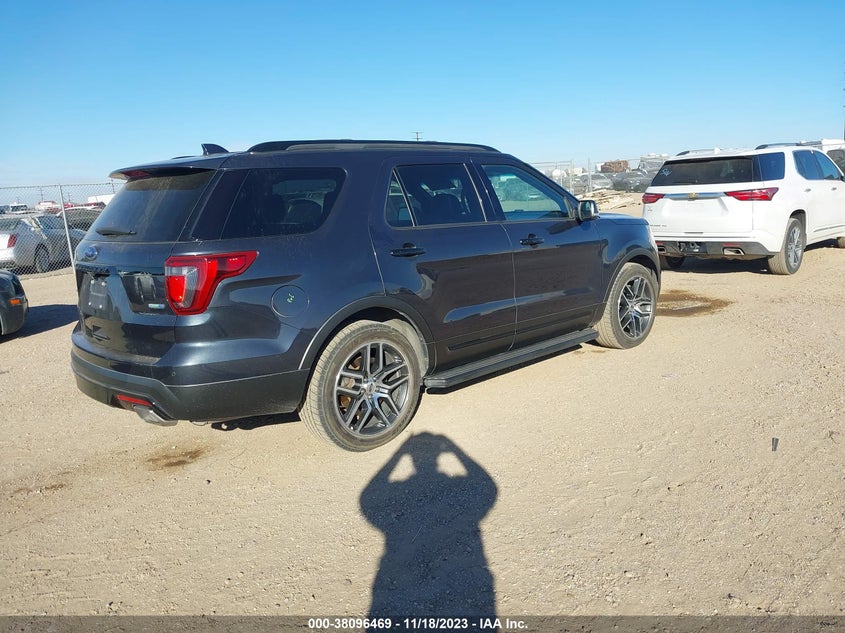 VIN 1FM5K8GT3HGD63843 2017 FORD EXPLORER SPORT