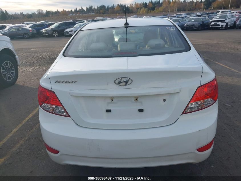 2013 HYUNDAI ACCENT GLS - KMHCT4AE4DU325542