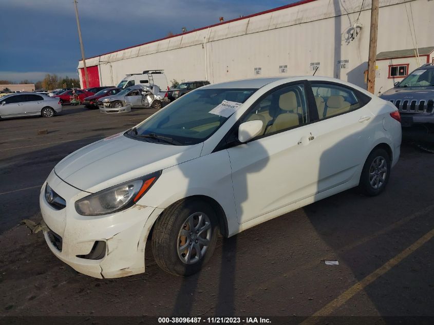2013 HYUNDAI ACCENT GLS - KMHCT4AE4DU325542
