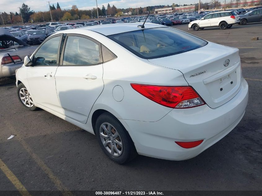 2013 HYUNDAI ACCENT GLS - KMHCT4AE4DU325542