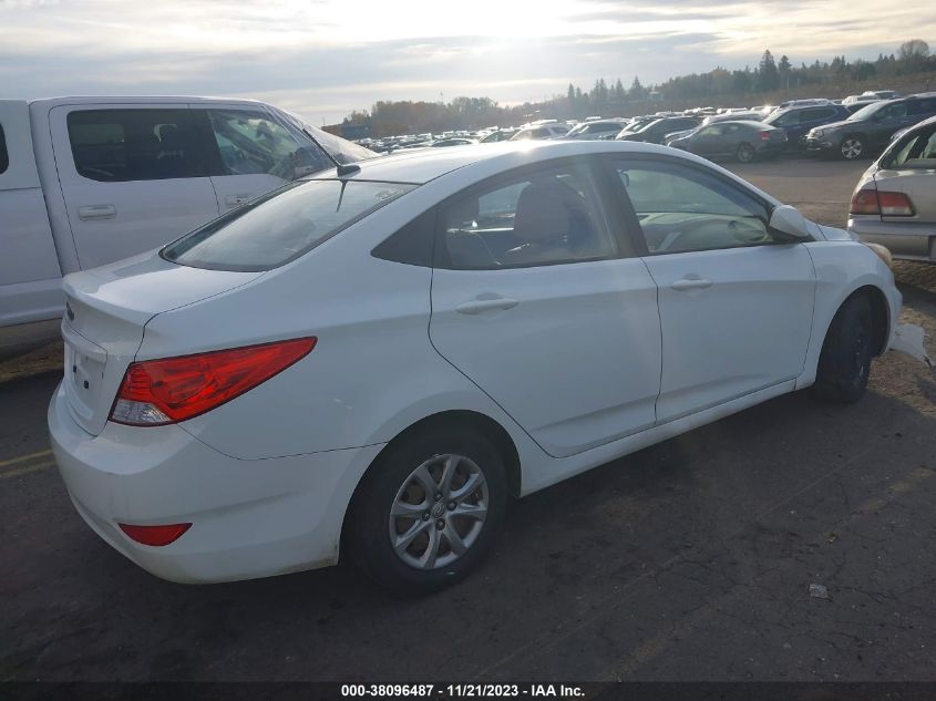 2013 HYUNDAI ACCENT GLS - KMHCT4AE4DU325542