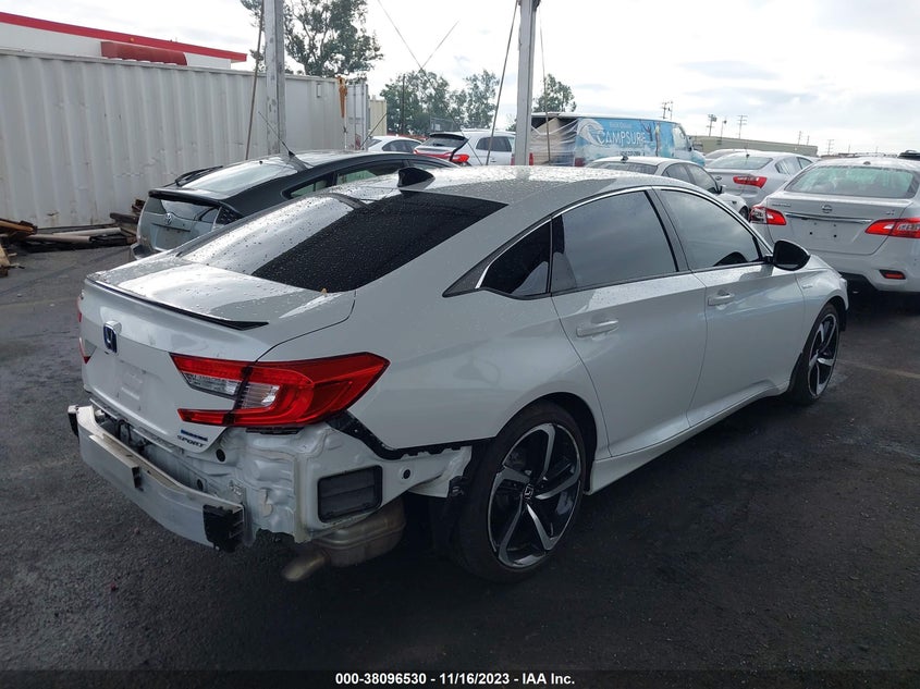 VIN 1HGCV3F28NA024087 2022 HONDA ACCORD HYBRID SPORT
