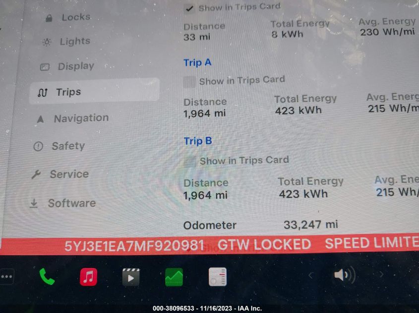 2021 TESLA MODEL 3 STANDARD RANGE PLUS - 5YJ3E1EA7MF920981