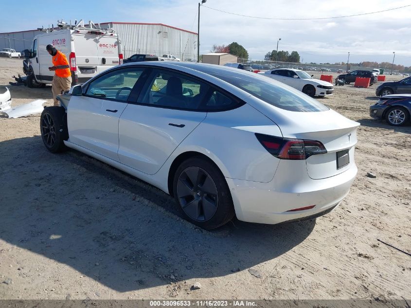 2021 TESLA MODEL 3 STANDARD RANGE PLUS - 5YJ3E1EA7MF920981