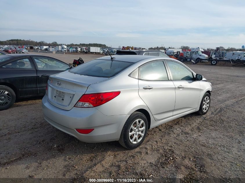 2014 HYUNDAI ACCENT GLS - KMHCT4AE8EU631130