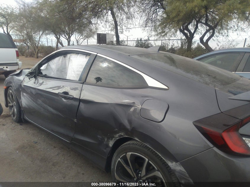 VIN 2HGFC3A50JH755869 2018 HONDA CIVIC SI