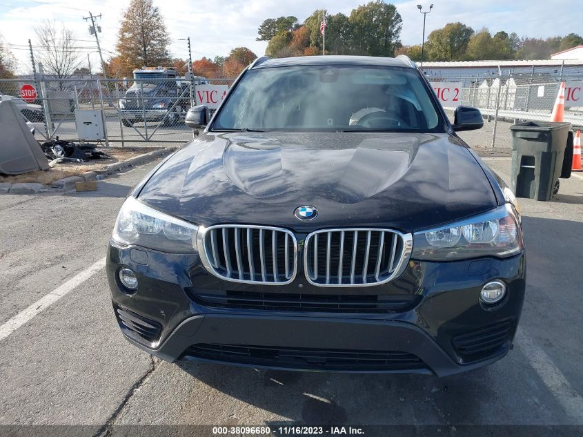 2017 BMW X3 XDRIVE28I - 5UXWX9C54H0D97761