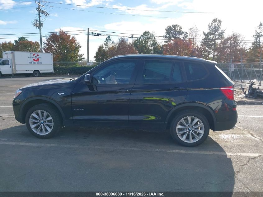 2017 BMW X3 XDRIVE28I - 5UXWX9C54H0D97761