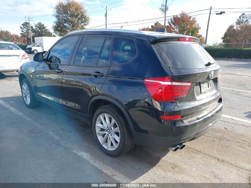 2017 BMW X3 XDRIVE28I - 5UXWX9C54H0D97761