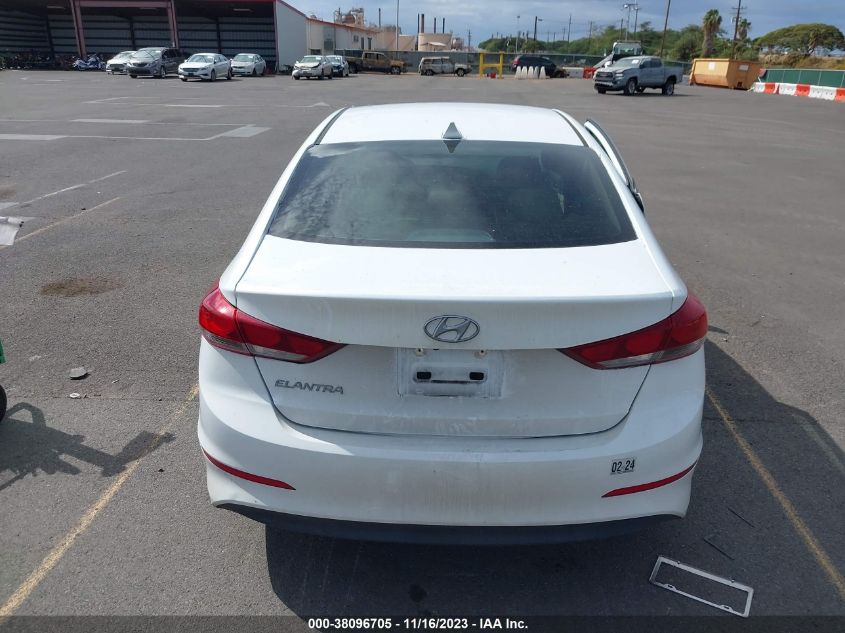 2018 HYUNDAI ELANTRA SEL - 5NPD84LF9JH253176