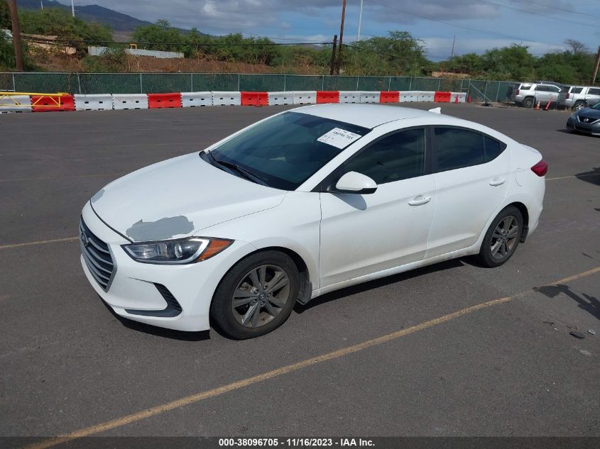 2018 HYUNDAI ELANTRA SEL - 5NPD84LF9JH253176